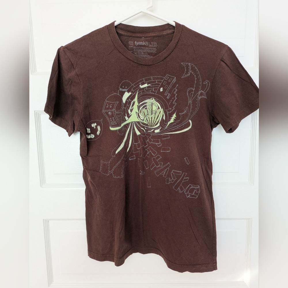 Brown Graphic T-Shirt